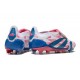 Adidas Predator Elite Tongue FG Biały Różowy Niebieski