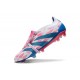 Adidas Predator Elite Tongue FG Biały Różowy Niebieski
