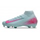 Nike Air Zoom Mercurial Superfly 10 Elite FG Niebieski Różowy
