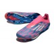 Buty piłkarskie adidas F50+ Elite Laceless FG Niebieski Biały Różowy