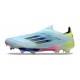 Buty piłkarskie adidas F50+ Elite Sznurowadeł FG Niebieski Zawistny