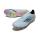 Buty piłkarskie adidas F50+ Elite Sznurowadeł FG Niebieski Zawistny