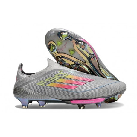 Buty piłkarskie adidas F50+ Elite Sznurowadeł FG Wilczy Różowy Zawistny