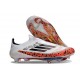 Buty adidas F50+ Elite Sznurowadeł FG X Messi Biały Czerwony Czarny