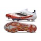 Buty adidas F50+ Elite Sznurowadeł FG X Messi Biały Czerwony Czarny