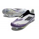 Buty adidas F50+ Elite Sznurowadeł FG X Messi Biały Czarny Fioletowy