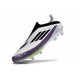 Buty adidas F50+ Elite Sznurowadeł FG X Messi Biały Czarny Fioletowy