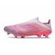 Buty piłkarskie adidas F50+ Elite Sznurowadeł FG Różowy