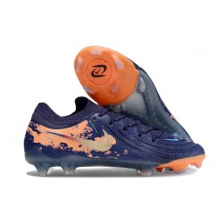 Nike Phantom Luna 2 Elite L FG Niebieski Pomarańczowy Złoto