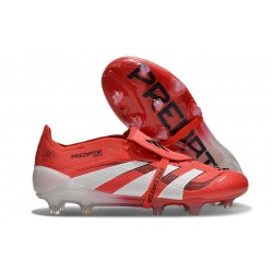 Adidas Predator 25 Elite FT FG Czerwony Biały Czarny