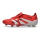 Adidas Predator 25 Elite FT FG Czerwony Biały Czarny