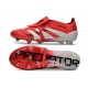 Adidas Predator 25 Elite FT FG Czerwony Biały Czarny
