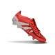 Adidas Predator 25 Elite FT FG Czerwony Biały Czarny