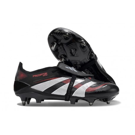 Adidas Predator 25 Elite FT FG Czarny Wilczy Czerwony