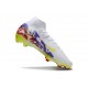 Nike Air Zoom Mercurial Superfly 10 Elite FG Biały Czerwony Czarny
