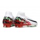 Nike Air Zoom Mercurial Superfly 10 Elite FG Biały Czerwony Czarny