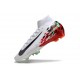Nike Air Zoom Mercurial Superfly 10 Elite FG Biały Czerwony Czarny