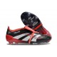 Adidas Predator 25 Elite FT FG Czarny Biały Czerwony