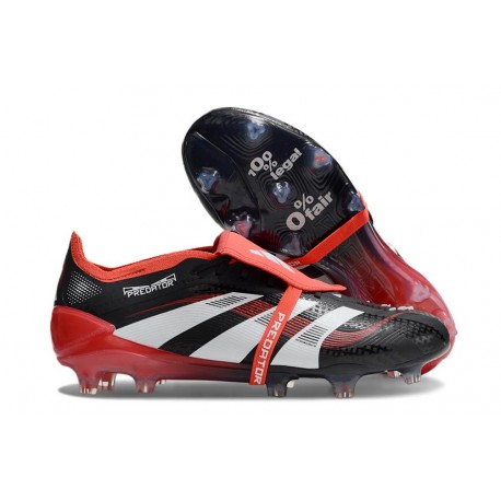 Adidas Predator 25 Elite FT FG Czarny Biały Czerwony
