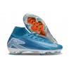 Nike Air Zoom Mercurial Superfly 10 Elite FG Niebieski Biały