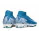Nike Air Zoom Mercurial Superfly 10 Elite FG Niebieski Biały