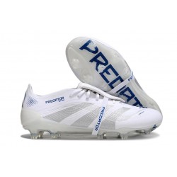 Adidas Predator 25 Elite FT FG Biały Srebro Niebieski
