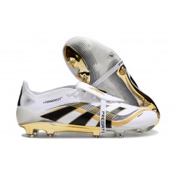 Adidas Predator 25 Elite FT FG Biały Czarny Złoto