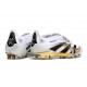 Adidas Predator 25 Elite FT FG Biały Czarny Złoto