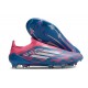 Buty Piłkarskie Adidas F50 Elite LL FG Niebieski Biały Różowy