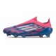 Buty Piłkarskie Adidas F50 Elite LL FG Niebieski Biały Różowy