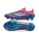 Buty Piłkarskie Adidas F50 Elite LL FG Niebieski Biały Różowy