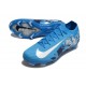 Nike Air Zoom Mercurial Vapor 16 Elite FG Niebieski Biały