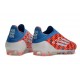 Buty Piłkarskie Adidas F50 Elite LL FG Czerwony Niebieski Biały