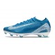 Nike Air Zoom Mercurial Vapor 16 Elite FG Niebieski Biały