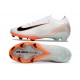 Nike Air Zoom Mercurial Vapor 16 Elite FG Biały Pomarańczowy Czarny