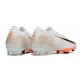 Nike Air Zoom Mercurial Vapor 16 Elite FG Biały Pomarańczowy Czarny