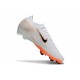 Nike Air Zoom Mercurial Vapor 16 Elite FG Biały Pomarańczowy Czarny