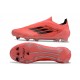 Buty Piłkarskie Adidas F50 Elite LL FG Pomarańczowy Czarny
