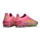 Buty Piłkarskie Adidas F50 Elite LL FG Różowy Zawistny Fioletowy