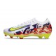 Nike Air Zoom Mercurial Vapor 16 Elite FG Biały Zawistny Fioletowy Czerwony