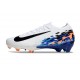 Nike Air Zoom Mercurial Vapor 16 Elite FG Biały Niebieski Czarny