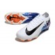 Nike Air Zoom Mercurial Vapor 16 Elite FG Biały Niebieski Czarny