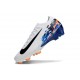 Nike Air Zoom Mercurial Vapor 16 Elite FG Biały Niebieski Czarny