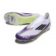 Buty Piłkarskie Adidas F50 Elite LL FG X Messi Biały Czarny Fioletowy