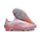 Buty Piłkarskie Adidas F50 Elite LL FG Różowy Biały