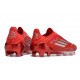 Buty Piłkarskie Adidas F50 Elite LL FG Czerwony Srebro