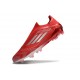 Buty Piłkarskie Adidas F50 Elite LL FG Czerwony Srebro