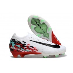 Nike Air Zoom Mercurial Vapor 16 Elite FG Biały Czarny Czerwony