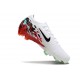 Nike Air Zoom Mercurial Vapor 16 Elite FG Biały Czarny Czerwony