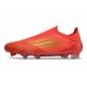Buty Piłkarskie Adidas F50 Elite LL FG Czerwony Złoto